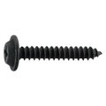 Midwest Fastener Sheet Metal Screw, #8 x 1 in, Black Steel Flat Head Phillips Drive, 15 PK 39625